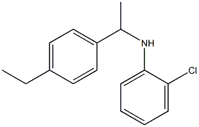 2-chloro-N-[1-(4-ethylphenyl)ethyl]aniline