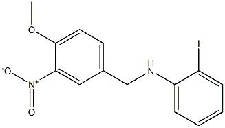2-iodo-N-[(4-methoxy-3-nitrophenyl)methyl]aniline