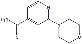 2-morpholin-4-ylpyridine-4-carbothioamide