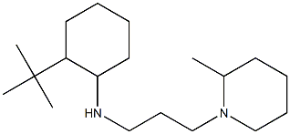 2-tert-butyl-N-[3-(2-methylpiperidin-1-yl)propyl]cyclohexan-1-amine