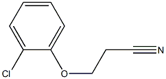 3-(2-chlorophenoxy)propanenitrile