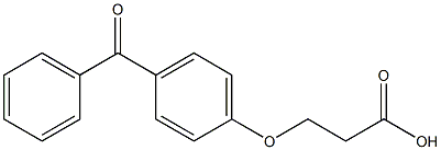3-(4-benzoylphenoxy)propanoic acid
