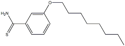 3-(octyloxy)benzene-1-carbothioamide