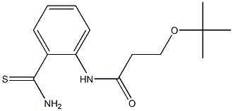 3-(tert-butoxy)-N-(2-carbamothioylphenyl)propanamide