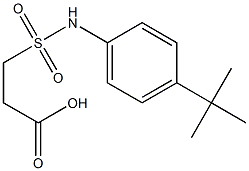 3-[(4-tert-butylphenyl)sulfamoyl]propanoic acid