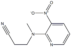 3-[methyl(3-nitropyridin-2-yl)amino]propanenitrile
