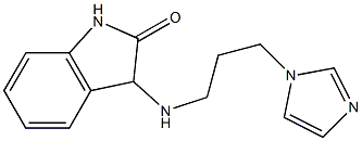 3-{[3-(1H-imidazol-1-yl)propyl]amino}-2,3-dihydro-1H-indol-2-one