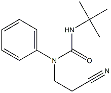 3-tert-butyl-1-(2-cyanoethyl)-1-phenylurea