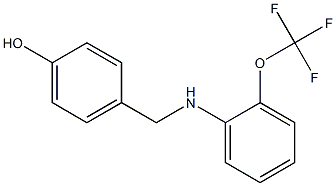 4-({[2-(trifluoromethoxy)phenyl]amino}methyl)phenol
