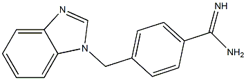 4-(1H-benzimidazol-1-ylmethyl)benzenecarboximidamide