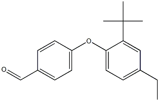 4-(2-tert-butyl-4-ethylphenoxy)benzaldehyde