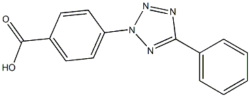 4-(5-phenyl-2H-1,2,3,4-tetrazol-2-yl)benzoic acid