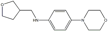 4-(morpholin-4-yl)-N-(oxolan-3-ylmethyl)aniline