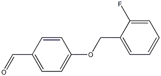 4-[(2-fluorophenyl)methoxy]benzaldehyde