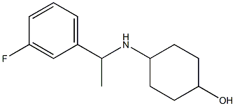4-{[1-(3-fluorophenyl)ethyl]amino}cyclohexan-1-ol