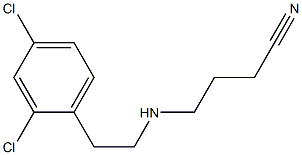 4-{[2-(2,4-dichlorophenyl)ethyl]amino}butanenitrile