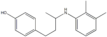 4-{3-[(2,3-dimethylphenyl)amino]butyl}phenol