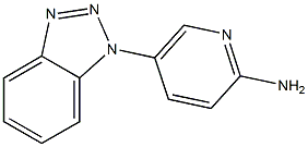 5-(1H-1,2,3-benzotriazol-1-yl)pyridin-2-amine Structure