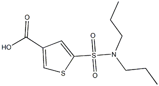 5-(dipropylsulfamoyl)thiophene-3-carboxylic acid