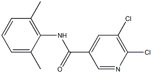 5,6-dichloro-N-(2,6-dimethylphenyl)pyridine-3-carboxamide