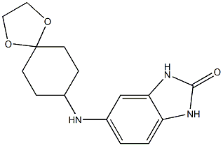 5-{1,4-dioxaspiro[4.5]decan-8-ylamino}-2,3-dihydro-1H-1,3-benzodiazol-2-one