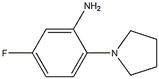 5-fluoro-2-(pyrrolidin-1-yl)aniline