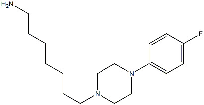 7-[4-(4-fluorophenyl)piperazin-1-yl]heptan-1-amine Structure