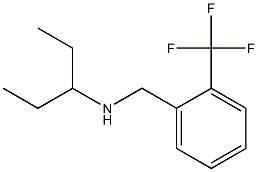 pentan-3-yl({[2-(trifluoromethyl)phenyl]methyl})amine