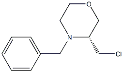 (R)-4-Benzyl-3-chloromethyl-morpholine Structure