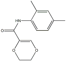 1,4-Dioxin-2-carboxamide,  N-(2,4-dimethylphenyl)-5,6-dihydro-
