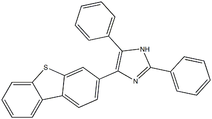 4-dibenzo[b,d]thien-3-yl-2,5-diphenyl-1H-imidazole