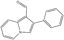 2-phenylindolizine-1-carbaldehyde Structure