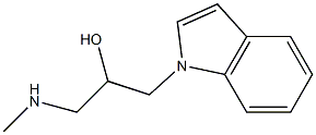 1-(1H-indol-1-yl)-3-(methylamino)-2-propanol