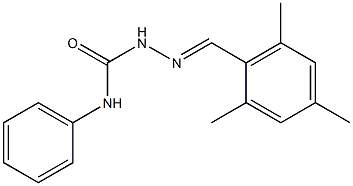 2-[(E)-mesitylmethylidene]-N-phenyl-1-hydrazinecarboxamide