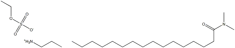 N,N-二甲基-N-十六酰胺基丙基季铵基乙硫酸酯
