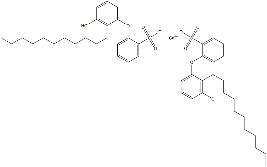 Bis(3'-hydroxy-2'-undecyl[oxybisbenzene]-2-sulfonic acid)calcium salt