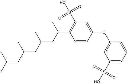 6-(1,3,5,7-Tetramethyloctyl)-[3,3'-oxybisbenzenesulfonic acid]