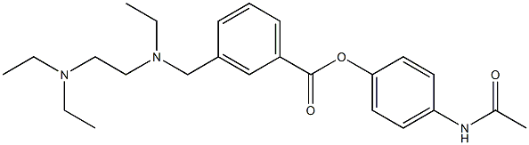 4-(Acetylamino)phenol 3-[[ethyl[2-(diethylamino)ethyl]amino]methyl]benzoate