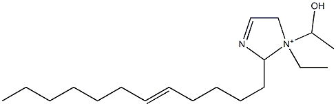 2-(5-Dodecenyl)-1-ethyl-1-(1-hydroxyethyl)-3-imidazoline-1-ium