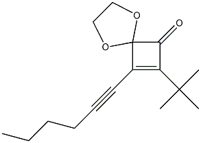 7-tert-Butyl-8-(1-hexynyl)-1,4-dioxaspiro[4.3]oct-7-en-6-one