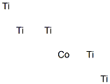 ペンタチタン-コバルト 化学構造式