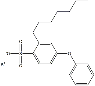 2-Heptyl-4-phenoxybenzenesulfonic acid potassium salt