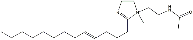 1-[2-(Acetylamino)ethyl]-1-ethyl-2-(4-tridecenyl)-2-imidazoline-1-ium