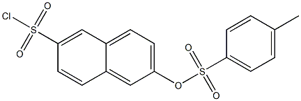 p-Toluenesulfonic acid 6-chlorosulfonyl-2-naphtyl ester