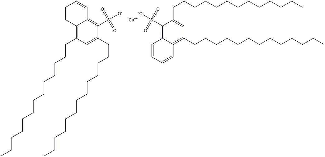 Bis(2,4-ditridecyl-1-naphthalenesulfonic acid)calcium salt