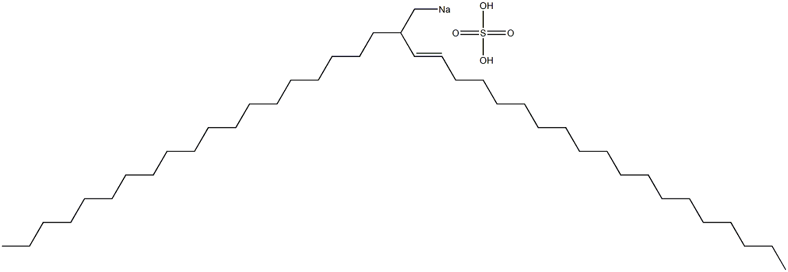 Sulfuric acid 2-nonadecyl-3-henicosenyl=sodium ester salt