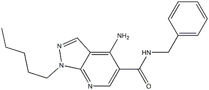 1-Pentyl-4-amino-N-benzyl-1H-pyrazolo[3,4-b]pyridine-5-carboxamide