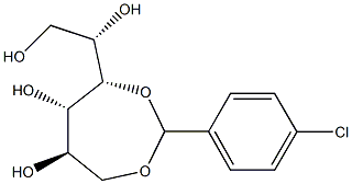 1-O,4-O-(4-Chlorobenzylidene)-L-glucitol Structure
