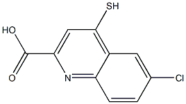 4-Mercapto-6-chloroquinoline-2-carboxylic acid