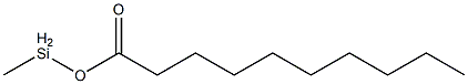 Decanoic acid methylsilyl ester